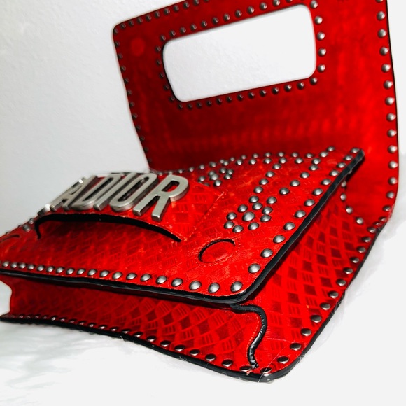 Dior: JADIOR Clutch Studded Shoulder Bag *RARE* - Picture 11 of 16